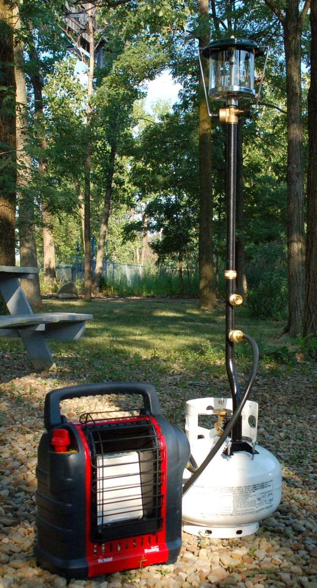 30in/15in Propane Distribution Post/Tree - Image 2