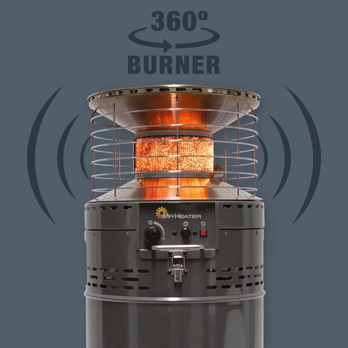 30,000 BTU Low Profile Patio Heater - Image 4